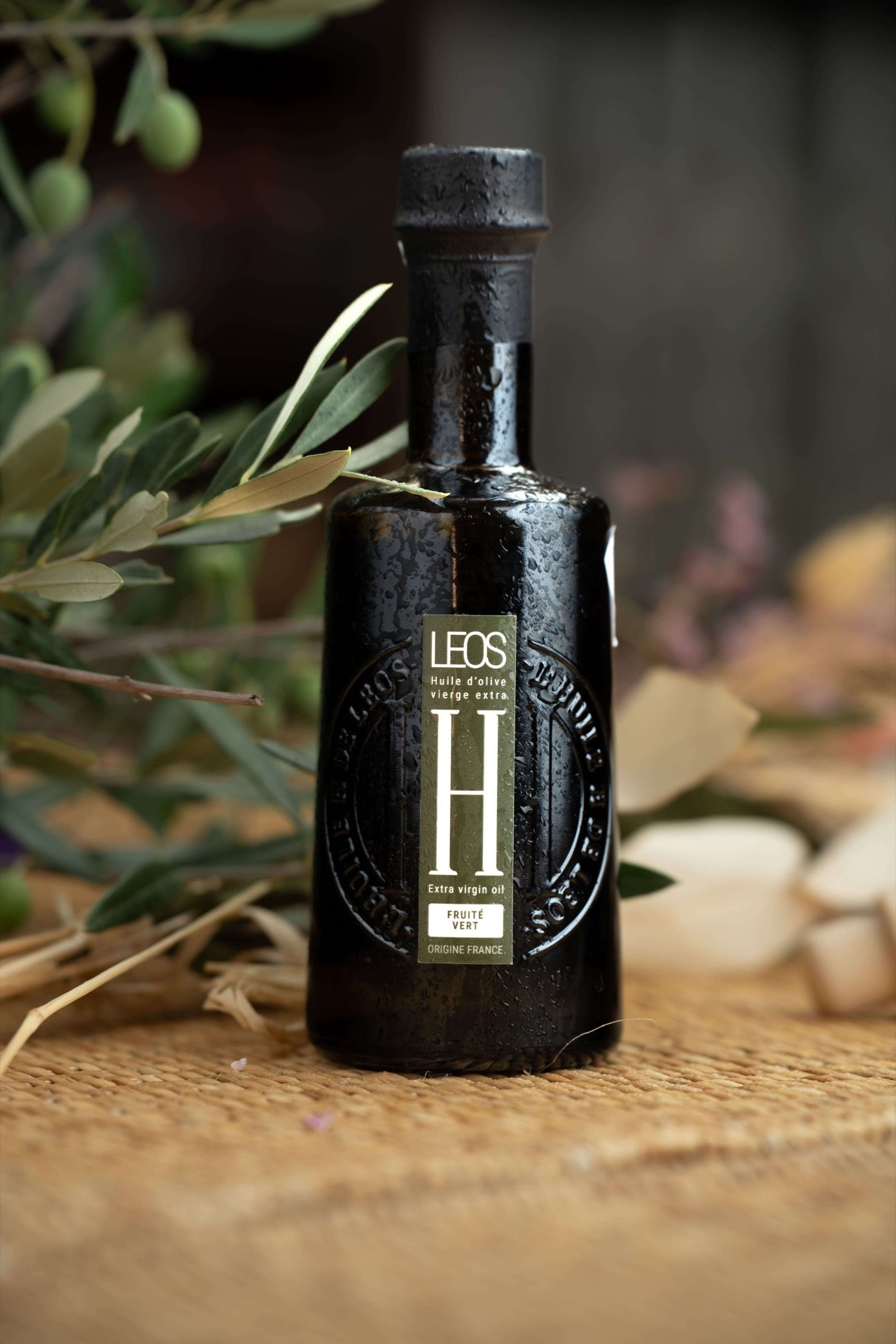 Huile d' olive LEOS fruité vert
