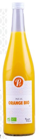 Jus d'orange bio 74cl