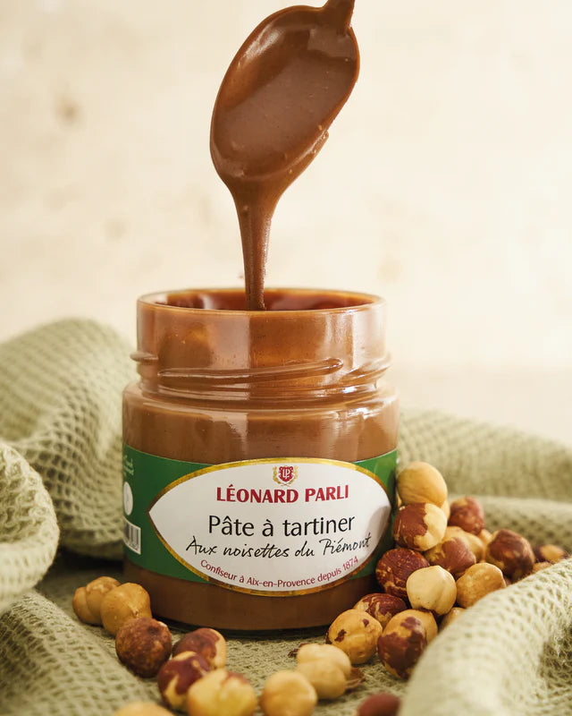 Pâte à tartiner aux noisettes du Piémont Leonard Parli