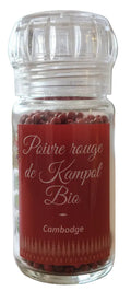 Poivre rouge de Kampot bio