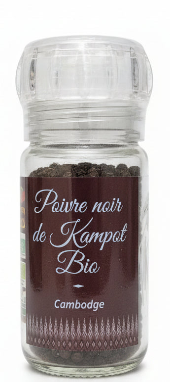 Poivre noir de Kampot Bio