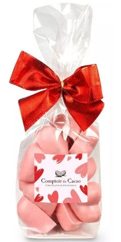 Sachet Coeurs roses 100g